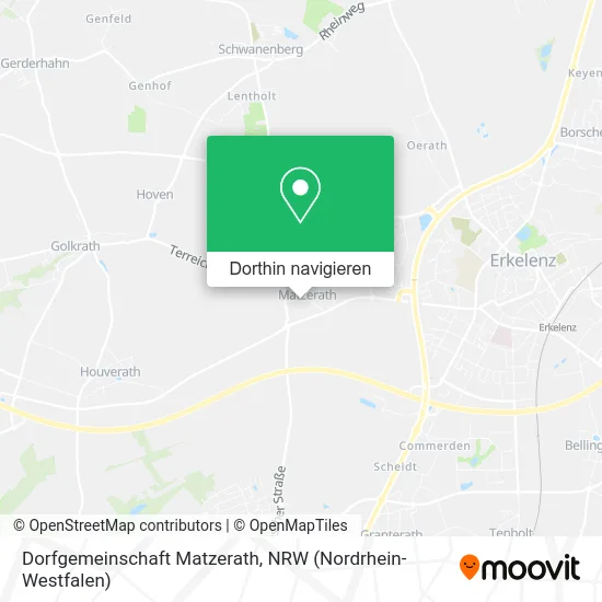 Dorfgemeinschaft Matzerath Karte