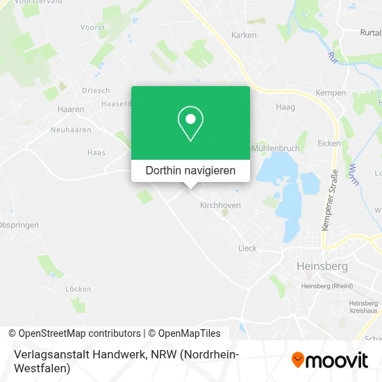 Verlagsanstalt Handwerk Karte