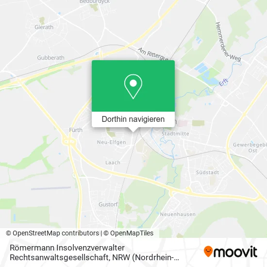 Römermann Insolvenzverwalter Rechtsanwaltsgesellschaft Karte
