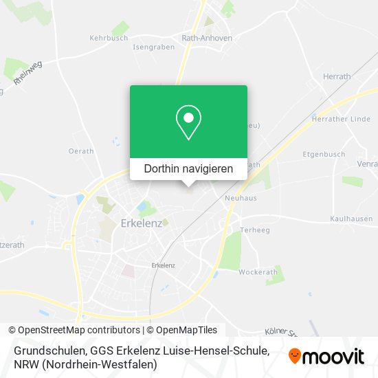 Grundschulen, GGS Erkelenz Luise-Hensel-Schule Karte