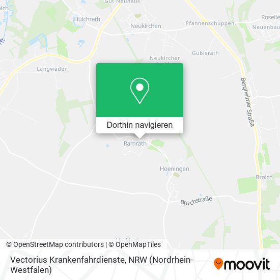 Vectorius Krankenfahrdienste Karte