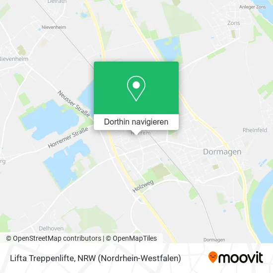 Lifta Treppenlifte Karte