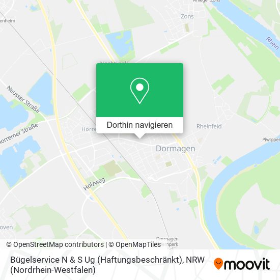 Bügelservice N & S Ug (Haftungsbeschränkt) Karte