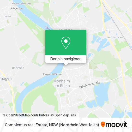 Complemus real Estate Karte