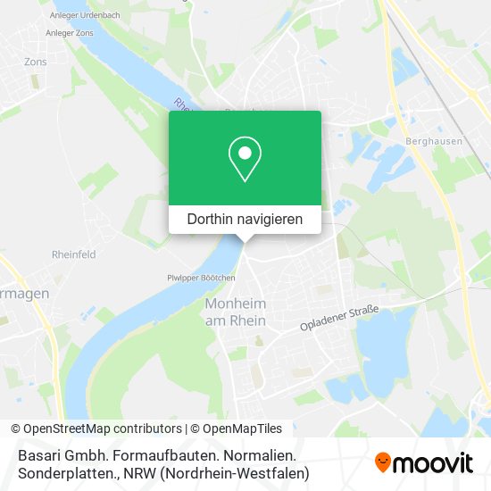 Basari Gmbh. Formaufbauten. Normalien. Sonderplatten. Karte