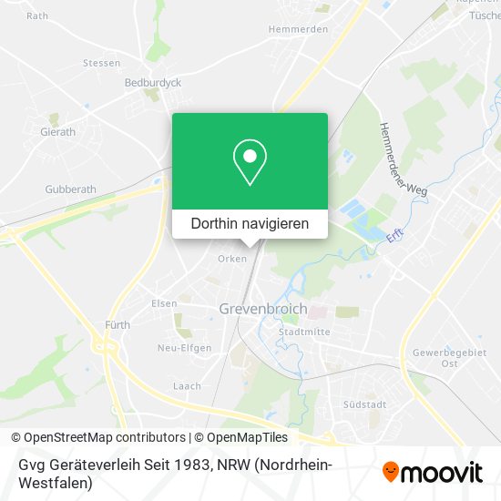 Gvg Geräteverleih Seit 1983 Karte