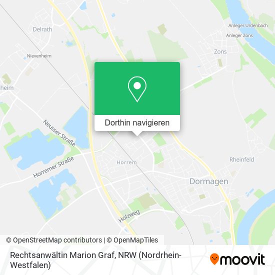 Rechtsanwältin Marion Graf Karte