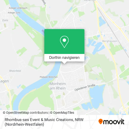 Rhombus-ses Event & Music Creations Karte