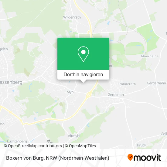 Boxern von Burg Karte