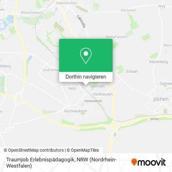 Traumjob Erlebnispädagogik Karte