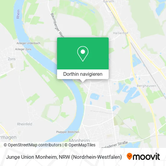 Junge Union Monheim Karte