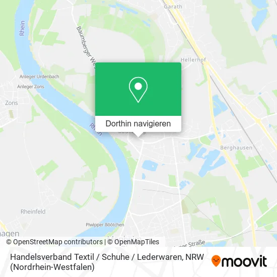 Handelsverband Textil / Schuhe / Lederwaren Karte