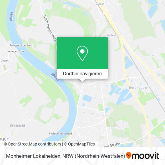 Monheimer Lokalhelden Karte