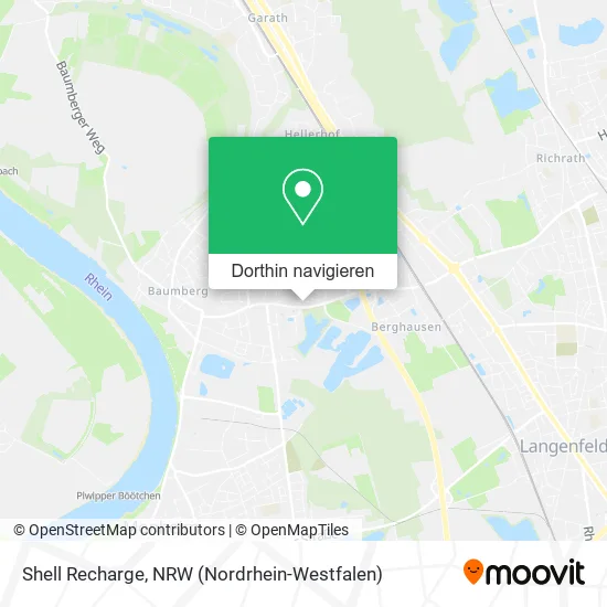 Shell Recharge Karte