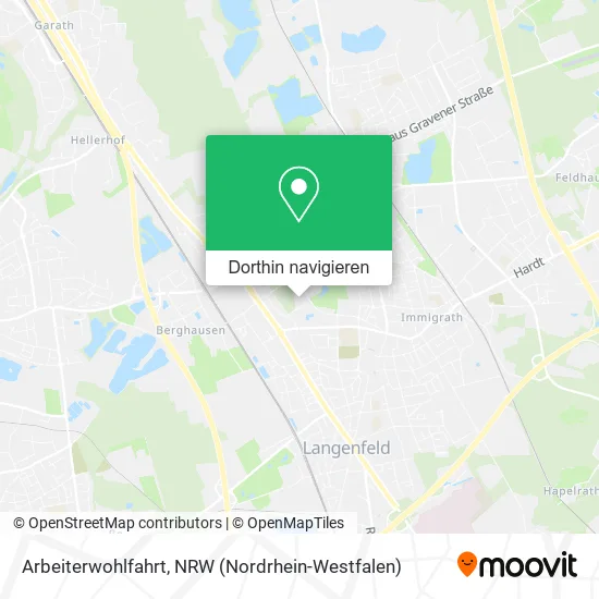 Arbeiterwohlfahrt Karte