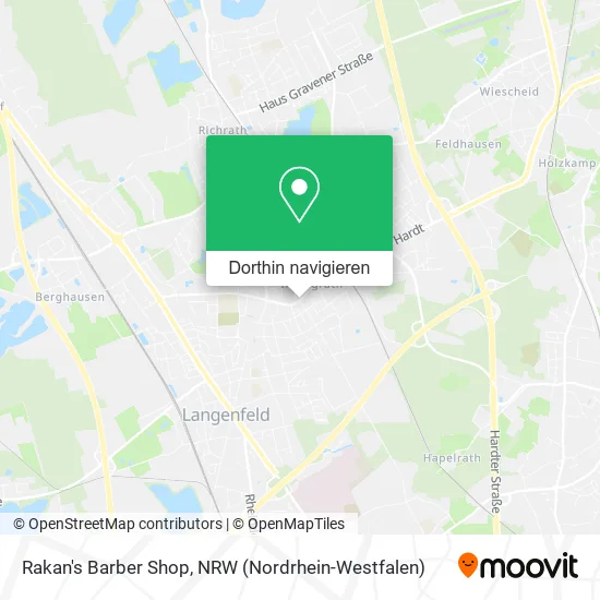 Rakan's Barber Shop Karte