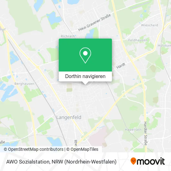 AWO Sozialstation Karte