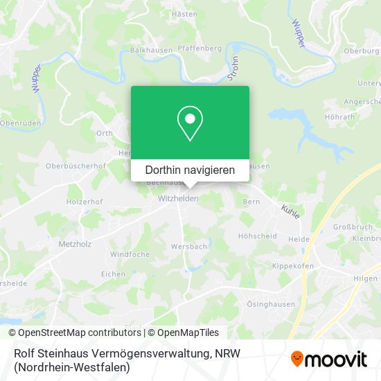 Rolf Steinhaus Vermögensverwaltung Karte