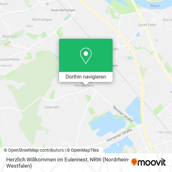 Herzlich Willkommen im Eulennest Karte