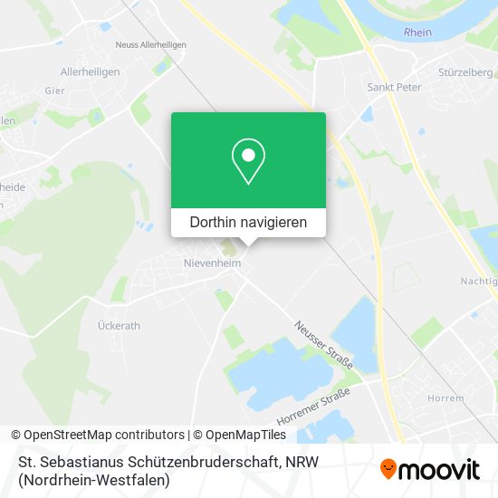 St. Sebastianus Schützenbruderschaft Karte