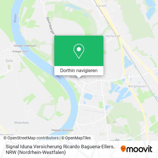 Signal Iduna Versicherung Ricardo Baguena-Ellers Karte