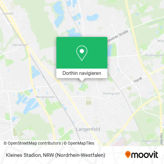 Kleines Stadion Karte