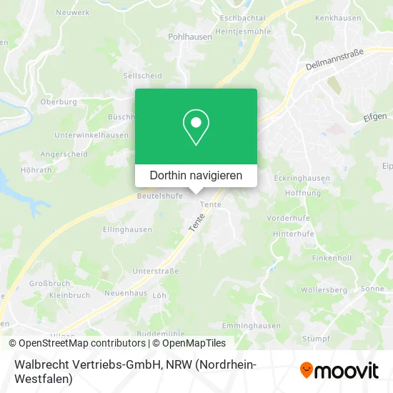 Walbrecht Vertriebs-GmbH Karte