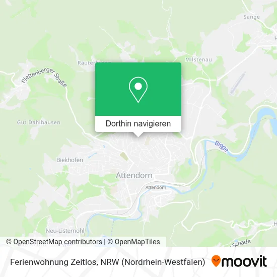 Ferienwohnung Zeitlos Karte