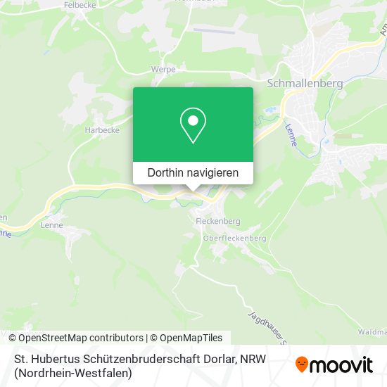 St. Hubertus Schützenbruderschaft Dorlar Karte