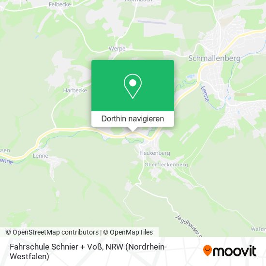 Fahrschule Schnier + Voß Karte