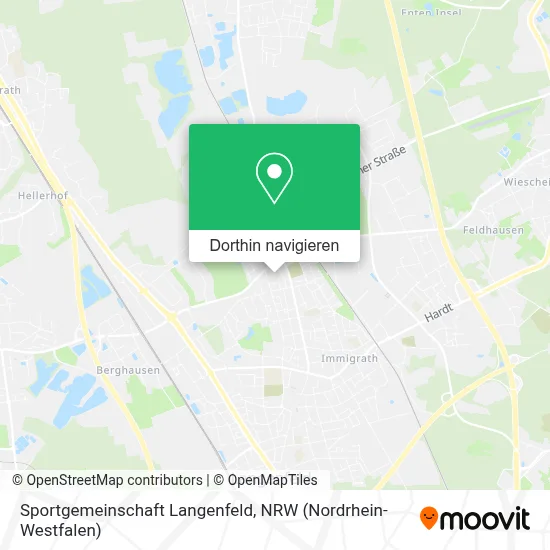 Sportgemeinschaft Langenfeld Karte