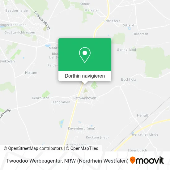 Twoodoo Werbeagentur Karte