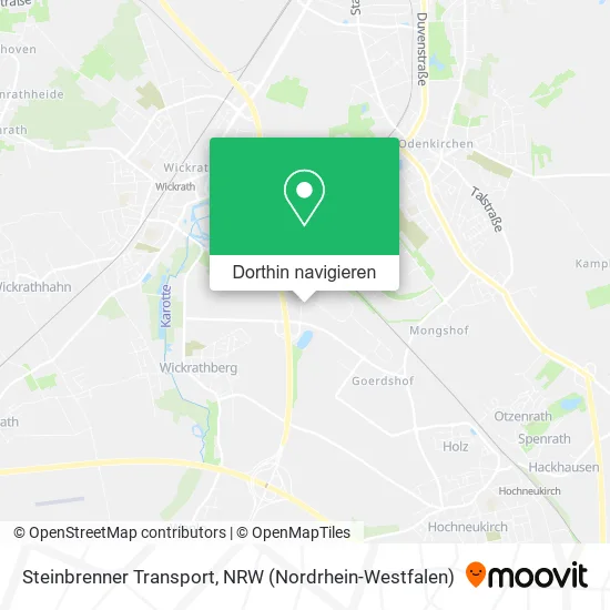 Steinbrenner Transport Karte