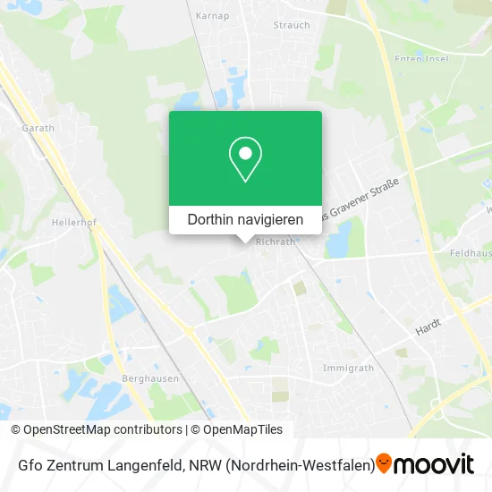 Gfo Zentrum Langenfeld Karte