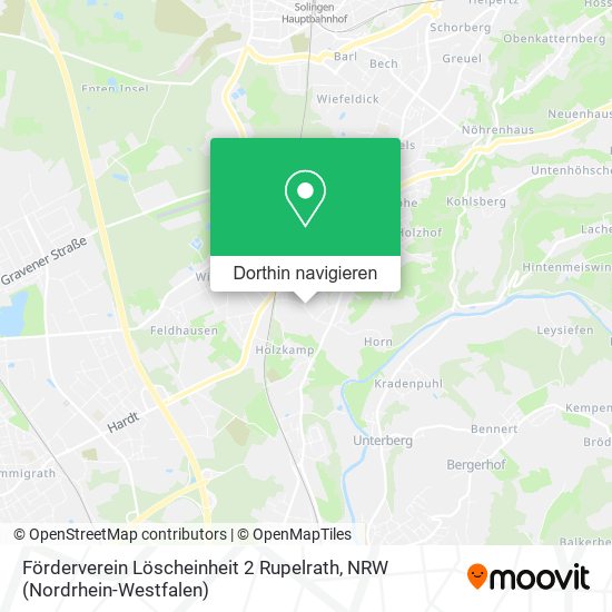 Förderverein Löscheinheit 2 Rupelrath Karte