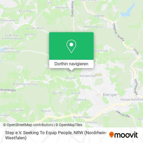 Step e.V. Seeking To Equip People Karte