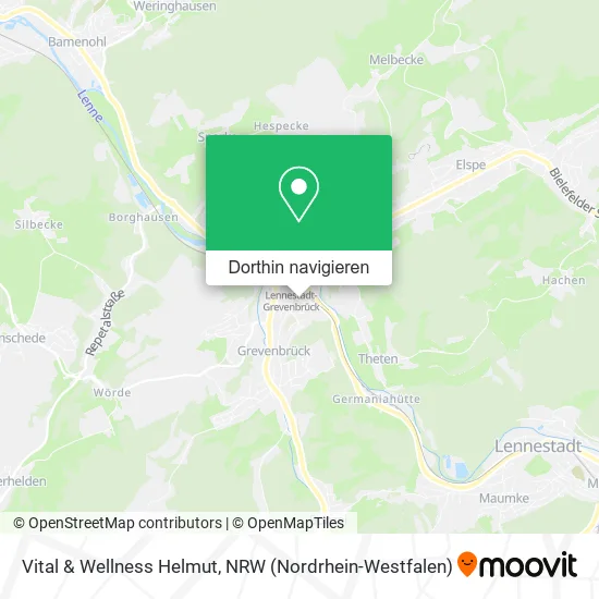 Vital & Wellness Helmut Karte