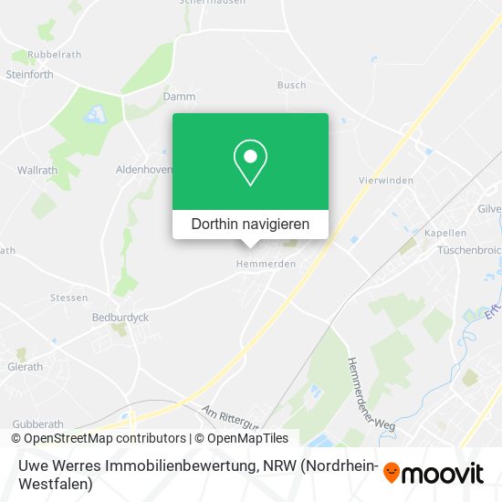 Uwe Werres Immobilienbewertung Karte