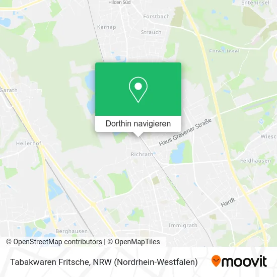 Tabakwaren Fritsche Karte