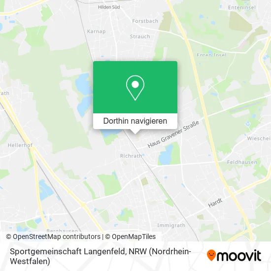 Sportgemeinschaft Langenfeld Karte