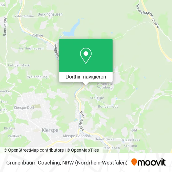 Grünenbaum Coaching Karte