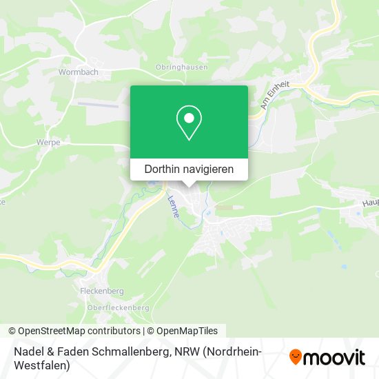 Nadel & Faden Schmallenberg Karte