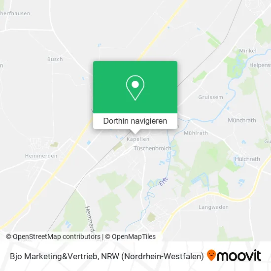 Bjo Marketing&Vertrieb Karte