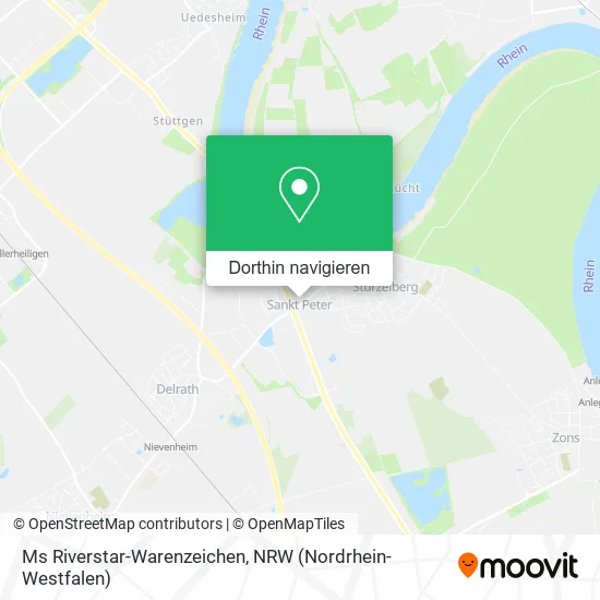 Ms Riverstar-Warenzeichen Karte