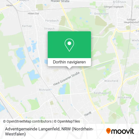 Adventgemeinde Langenfeld Karte