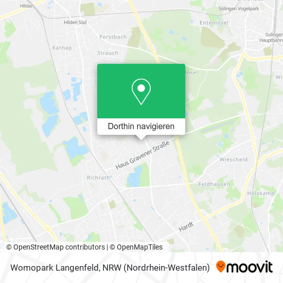 Womopark Langenfeld Karte