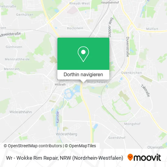 Wr - Wokke Rim Repair Karte