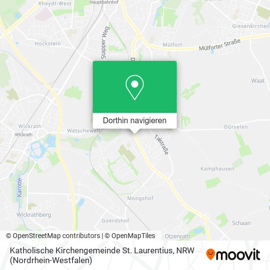 Katholische Kirchengemeinde St. Laurentius Karte