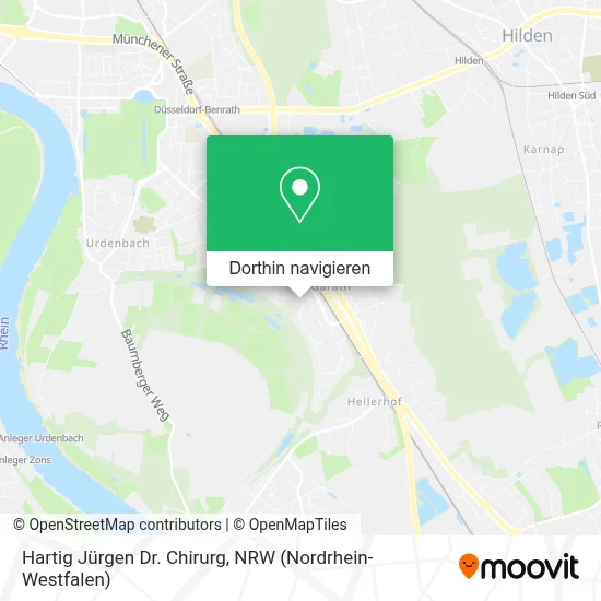 Hartig Jürgen Dr. Chirurg Karte