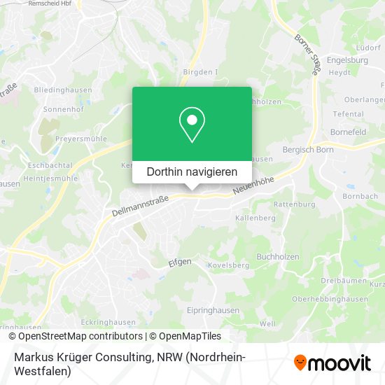 Markus Krüger Consulting Karte